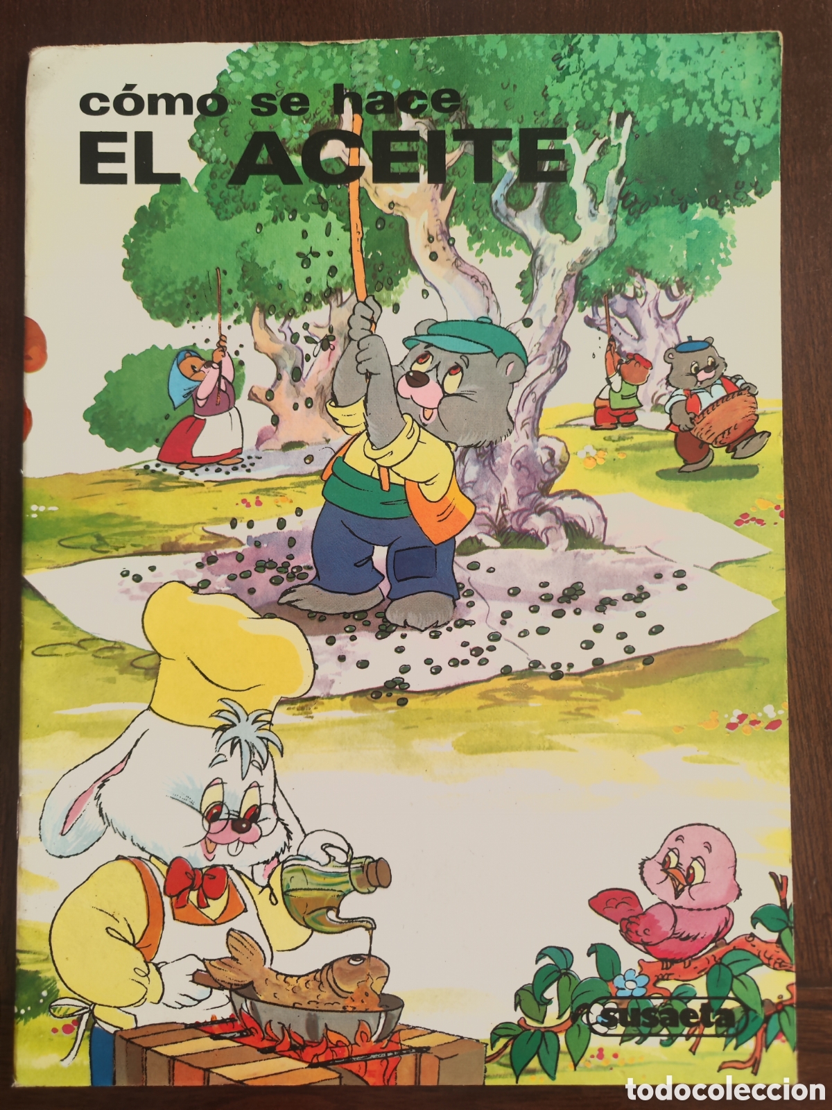 Libros de segunda mano: C&oacute;mo se hace el aceite 1985 rey impresi&oacute;n - Foto 1