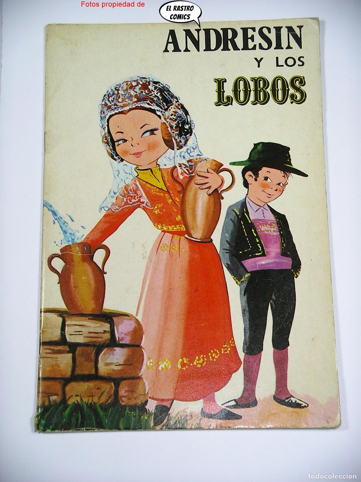 Gebrauchte B&uuml;cher: Andresin y los lobos, Coleccion trajes, danzas y costumbres populares, Sandoval 1972, Salamanca