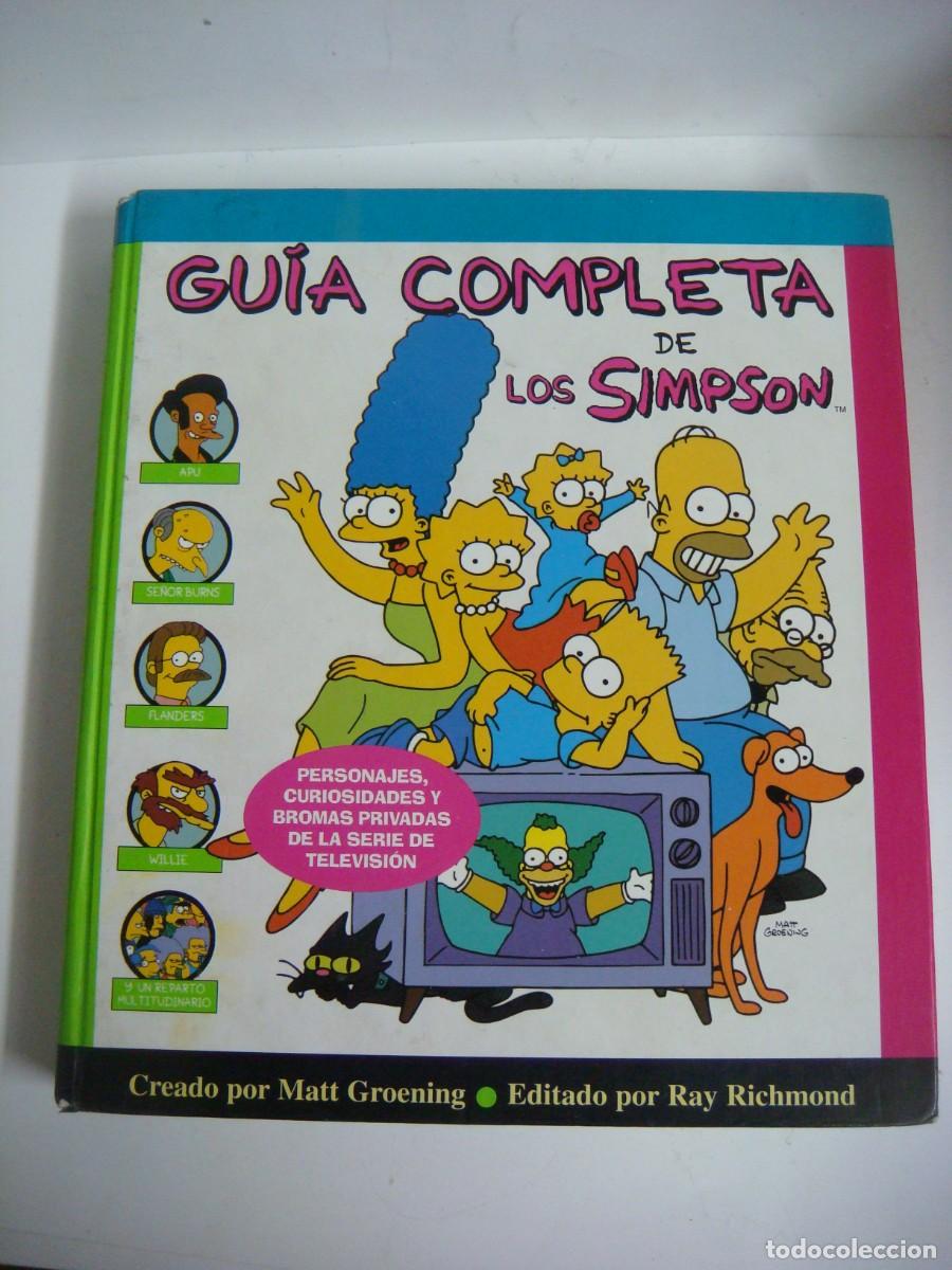 Gebrauchte B&uuml;cher: LIBRO INFANTIL GUIA COMPLETA DE LOS SIMPSON-(&)