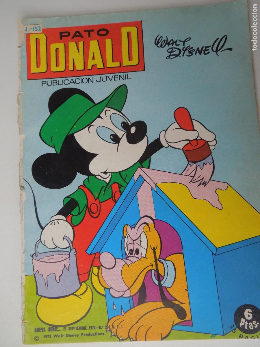 Libros de segunda mano: PATO DONALD - N&ordm; 152 - DISNEY 1972. - Foto 1