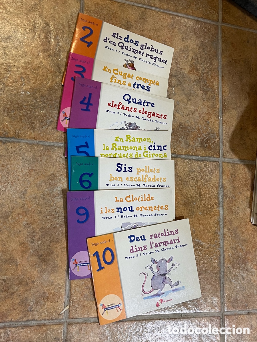 Libros de segunda mano: Blas47A lote de libros ilustrados sobre los n&uacute;meros (en catal&aacute;n) - Foto 1