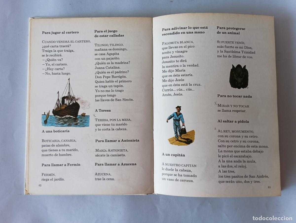 Libros de segunda mano: Libro Folklore infantil, a&ntilde;o 1980, egb. - Foto 7