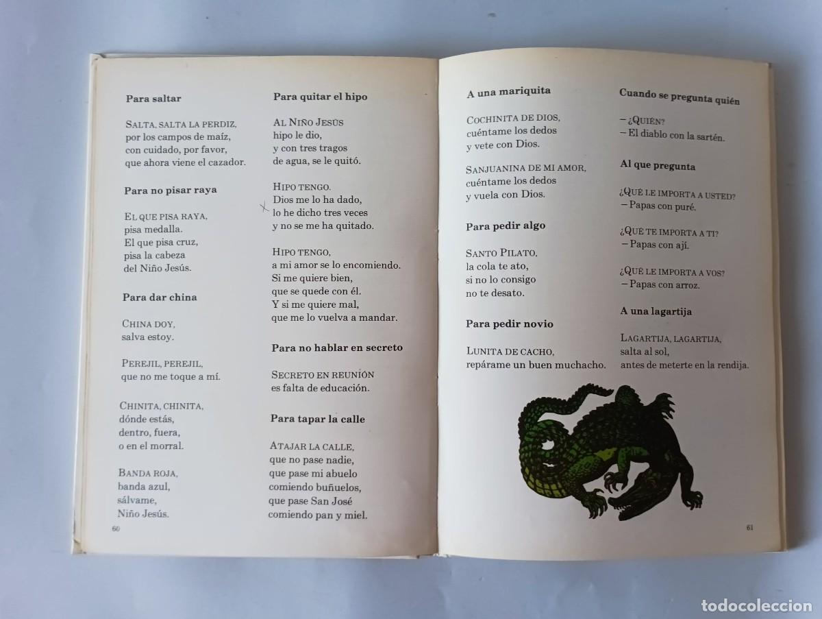 Libros de segunda mano: Libro Folklore infantil, a&ntilde;o 1980, egb. - Foto 8