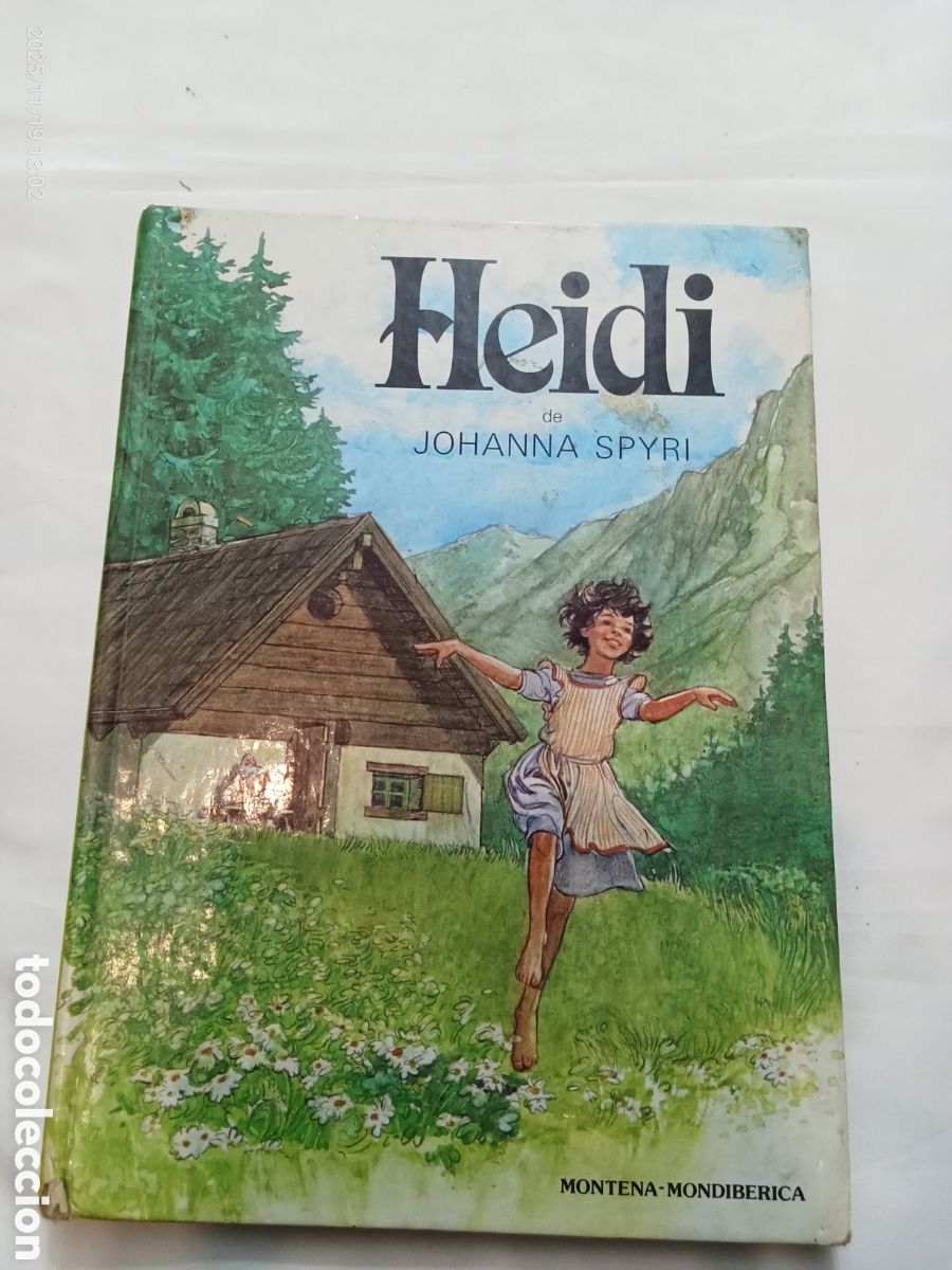 Libros de segunda mano: Diorama Heidi Johanna Spyri Montena-Mondiberica