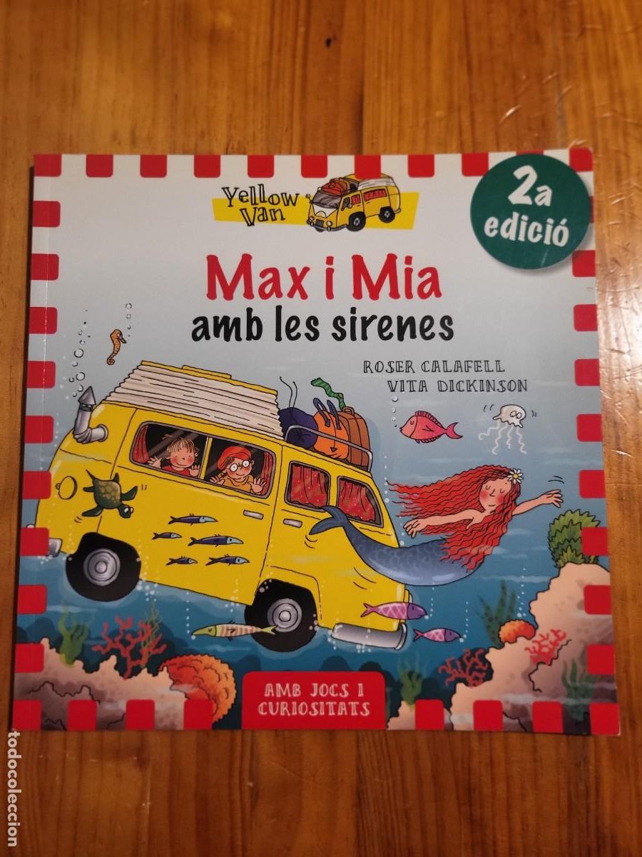 Libros de segunda mano: MAX I MIA AMB LES SIRENES - Foto 1