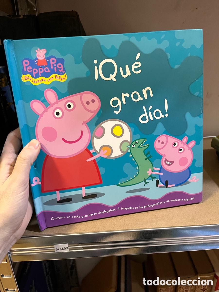 Libros de segunda mano: Blas59 peppa pig &iexcl;qu&eacute; gran d&iacute;a! - Foto 1