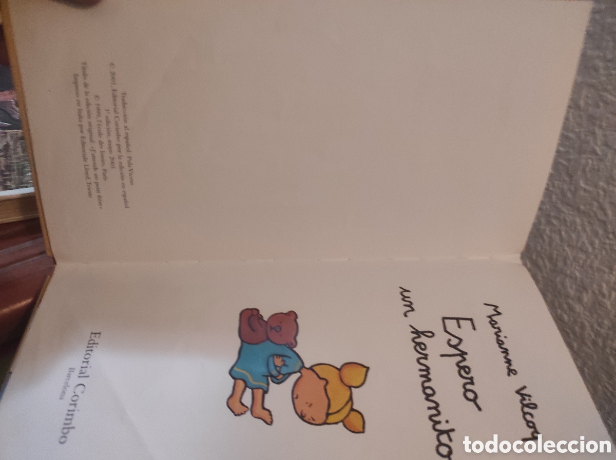 Libros de segunda mano: Espero un hermanito. - Foto 3
