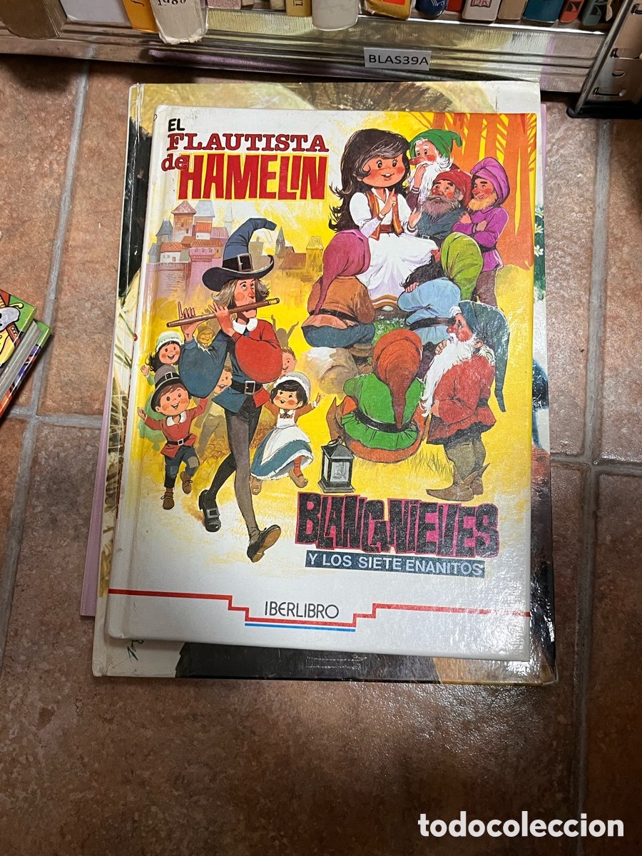 Libros de segunda mano: Blas39A el flautista de hamelin, Blancanieves y los siete enanitos, iberlibro