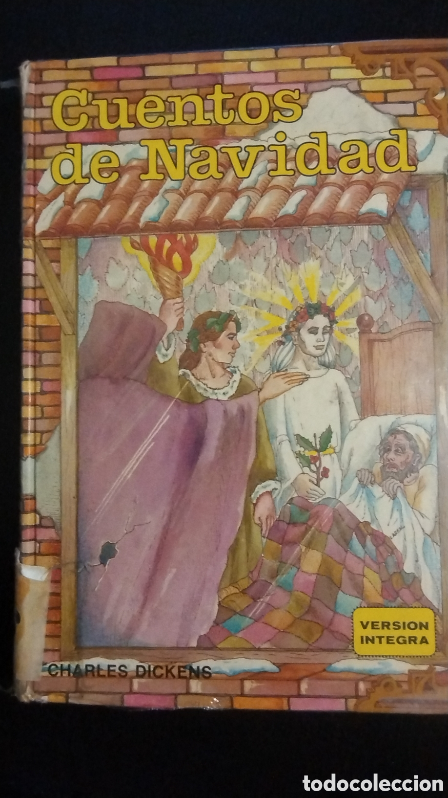 Libros de segunda mano: Cuentos de Navidad Charles dickens versi&oacute;n integra - Foto 1