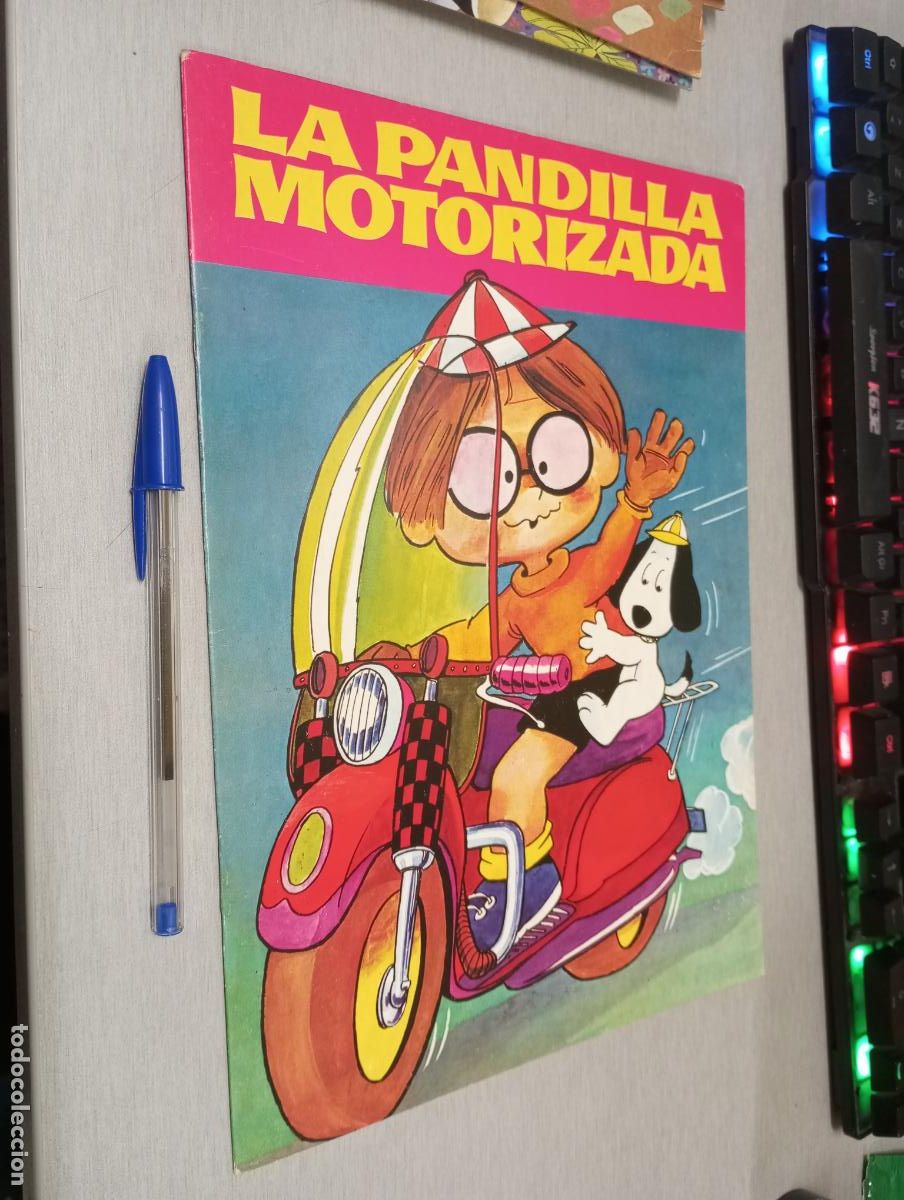 Gebrauchte B&uuml;cher: LA PANDILLA MOTORIZADA / COLECCI&Oacute;N TELE RISA 20 / EDITORIAL BRUGUERA 1975