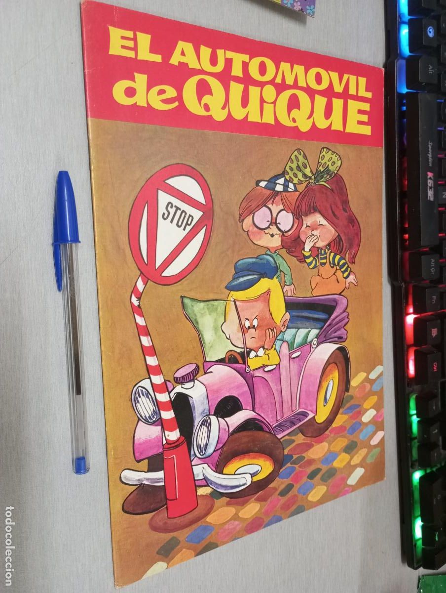 Gebrauchte B&uuml;cher: EL AUTOM&Oacute;VIL DE QUIQUE / COLECCI&Oacute;N TELE RISA 17 / EDITORIAL BRUGUERA 1975