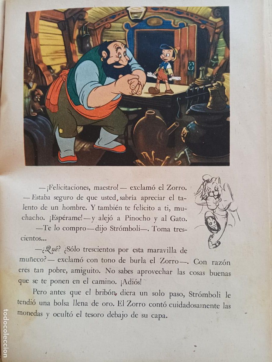 Libros de segunda mano: Pinocho. Walt Disney. - Foto 3