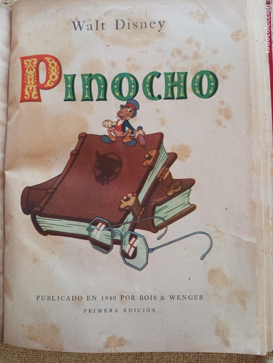 Libros de segunda mano: Pinocho. Walt Disney. - Foto 1