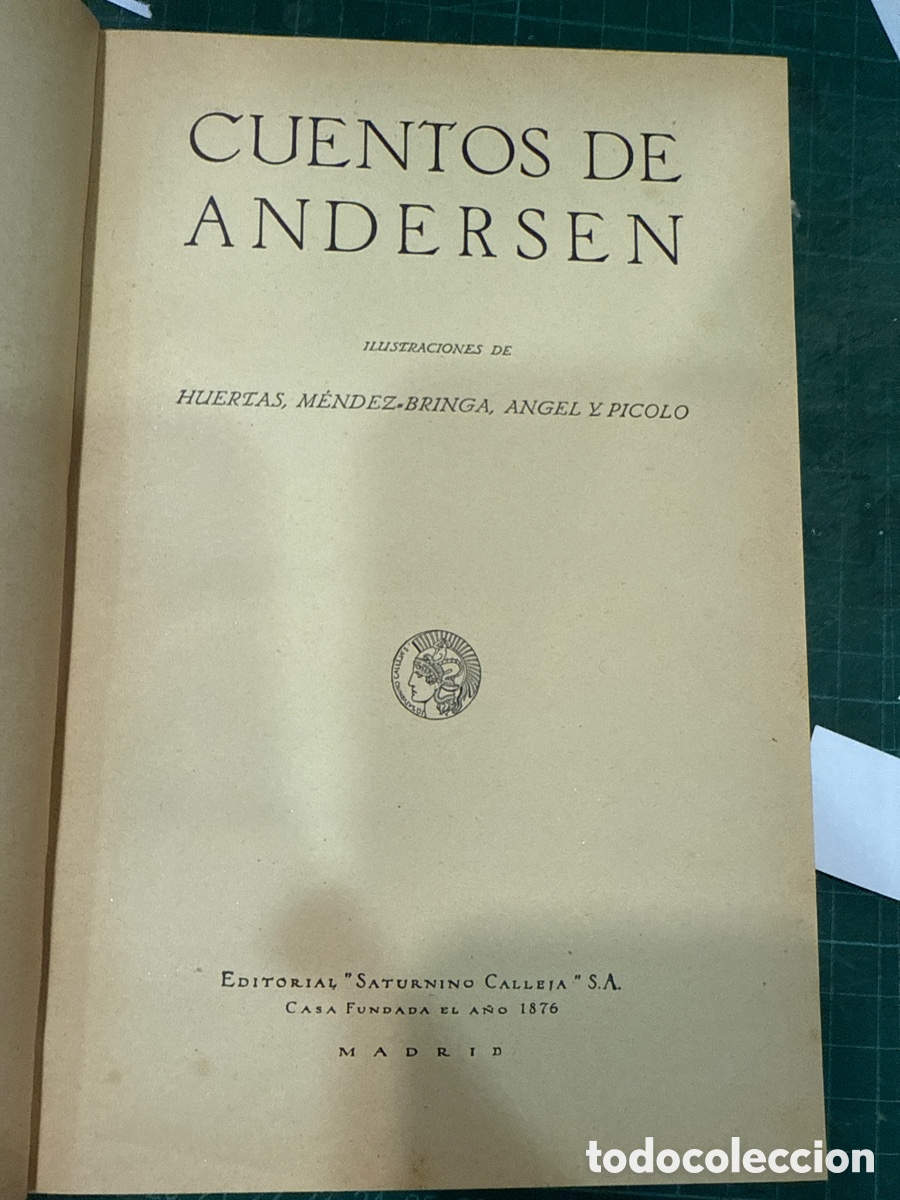 Libros de segunda mano: ANDERSEN. Cuentos de Andersen - Foto 1