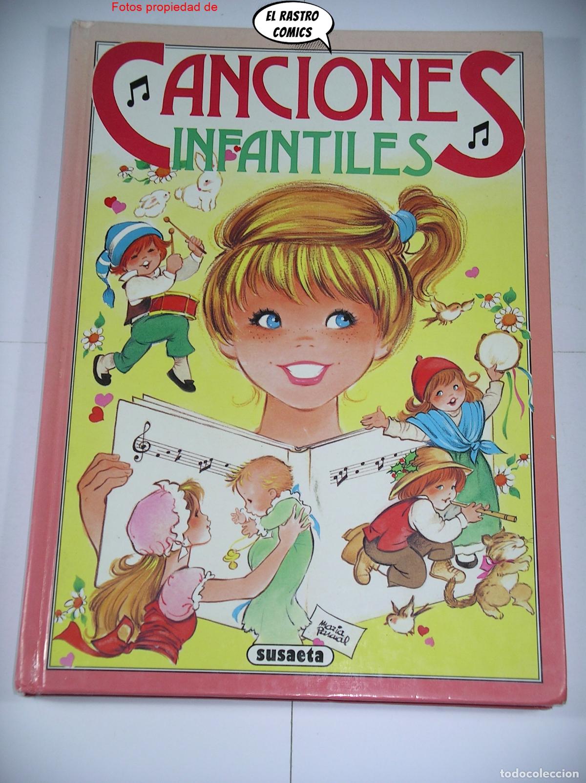 Libros de segunda mano: Canciones infantiles, Maria Pascual, ed Susaeta 1990, B6