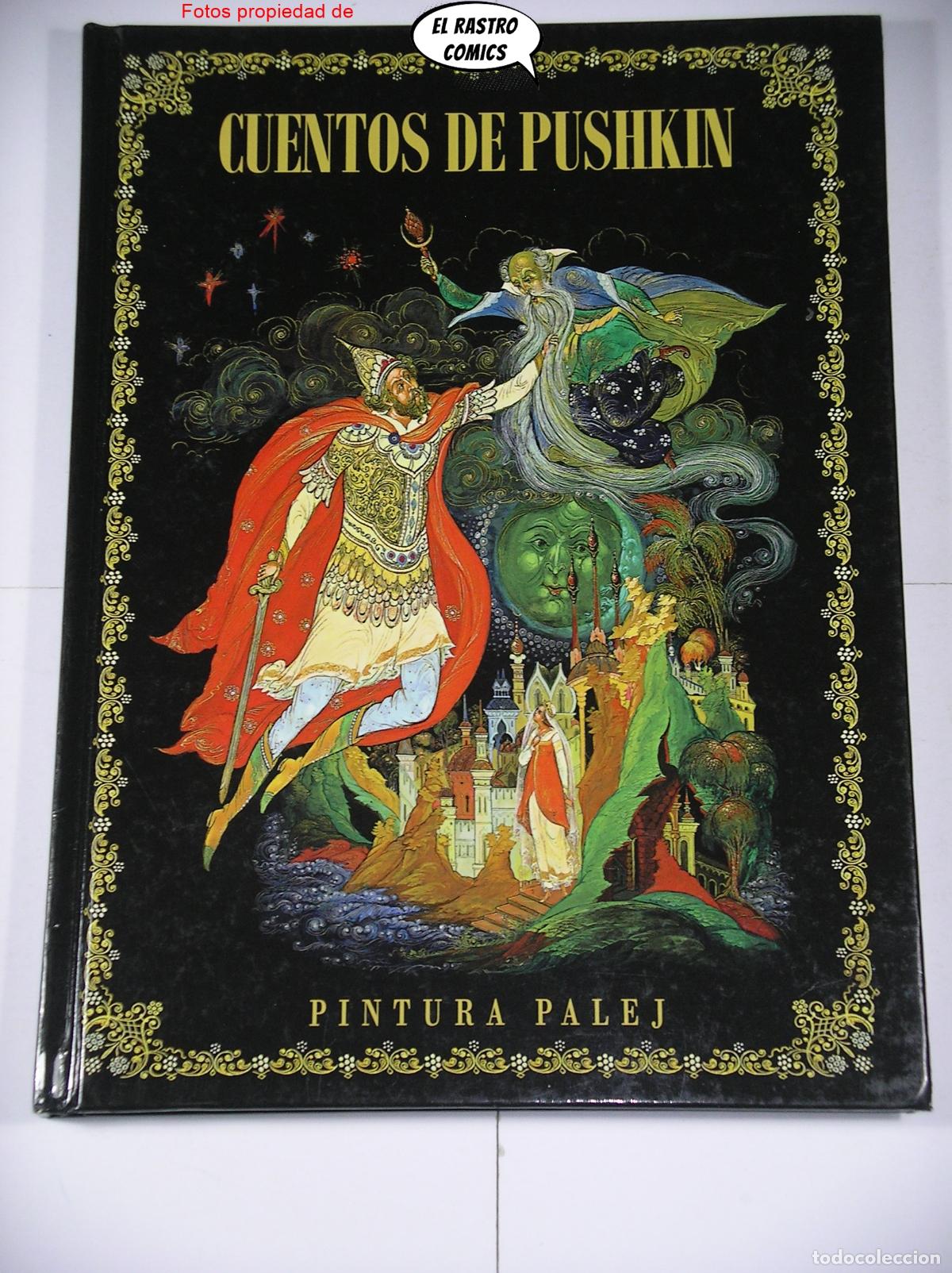 Libri di seconda mano: Cuentos de Pushkin, Pintura Palej, ed Medny Vsadnik 2012, E2