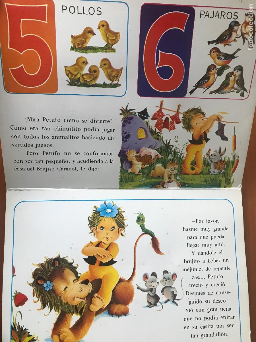 Libros de segunda mano: Cuentos ABC, con n&uacute;meros. Petufo - Foto 3
