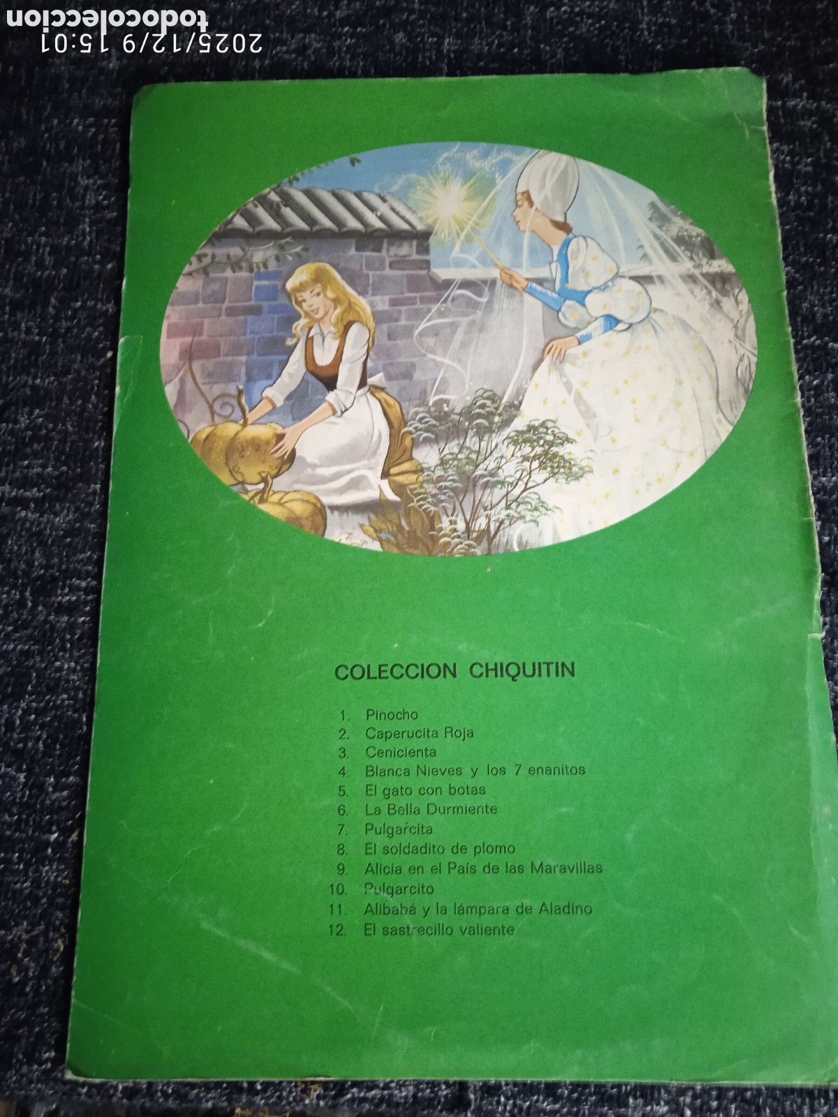 Libros de segunda mano: CENICIENTA COLECCION CHIQUITIN -ED. EDICIONES VULCANO - Foto 2