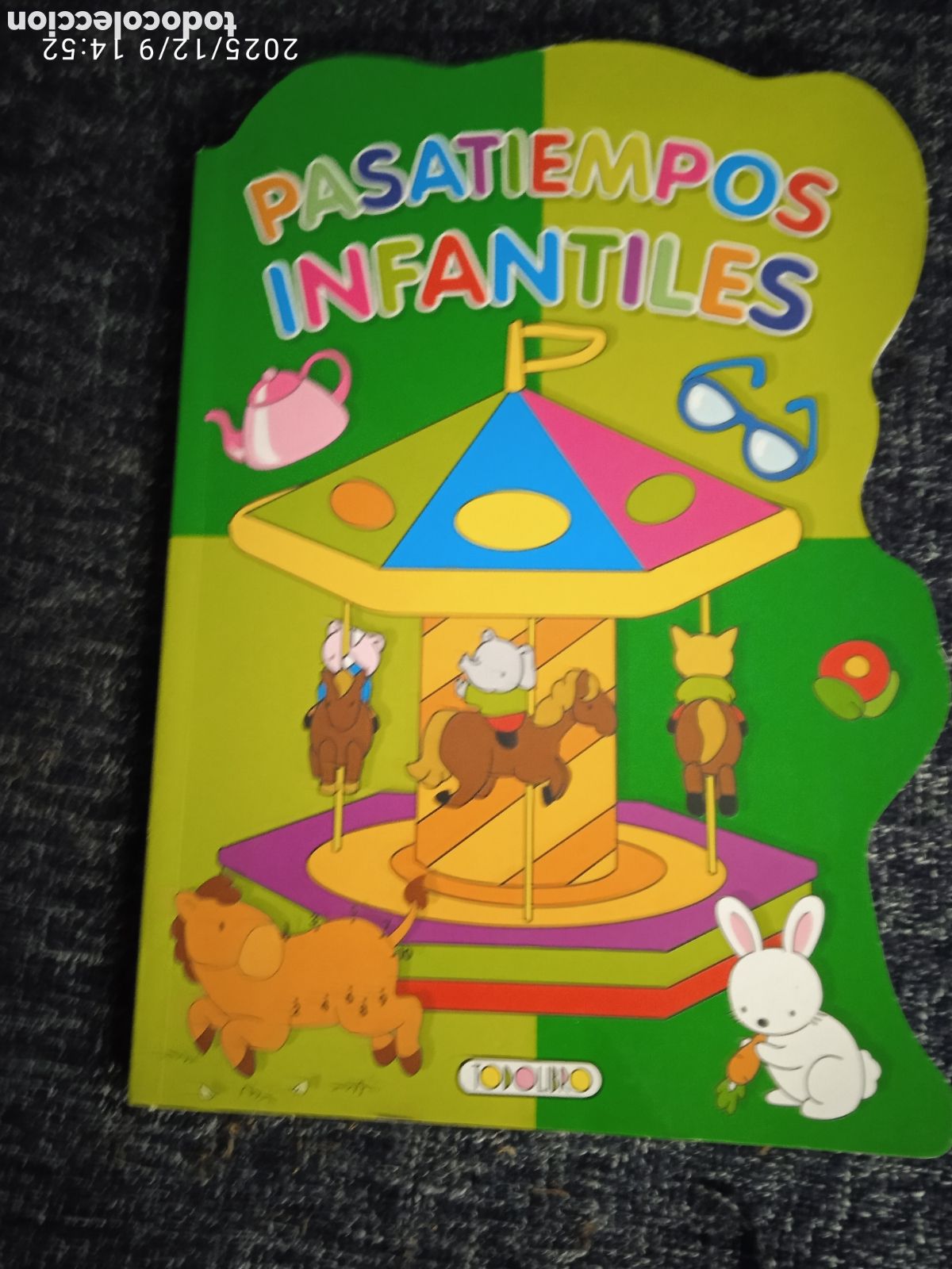 Libri di seconda mano: PASATIEMPOS INFANTILES -ED. TODOLIBRO