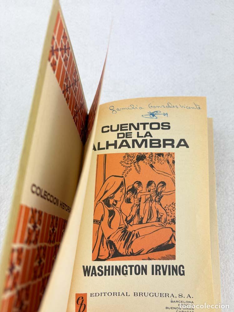 Libros de segunda mano: Cuentos de la Alhambra - Washington Irving - Foto 4