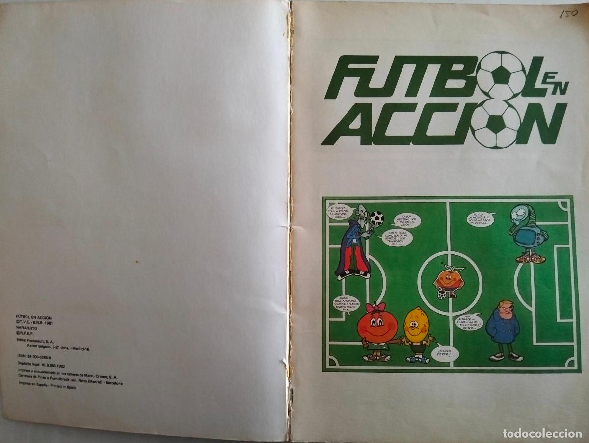 Libros de segunda mano: FUTBOL EN ACCION, M-82, NARANJITO - Foto 3