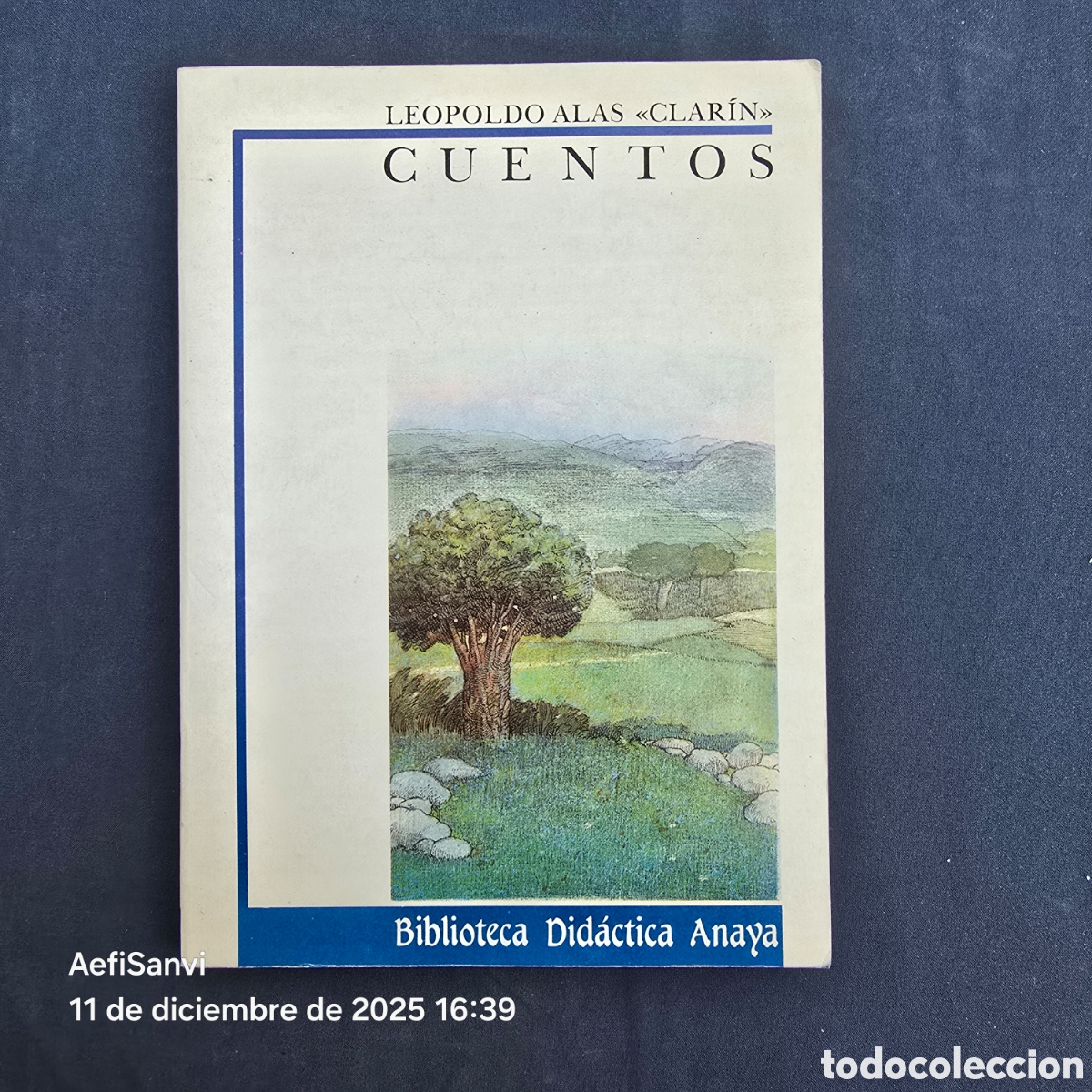 Gebrauchte B&uuml;cher: CUENTOS (LEOPOLDO ALAS CLAR&Iacute;N) (BIBLIOTECA DID&Aacute;CTICA ANAYA)