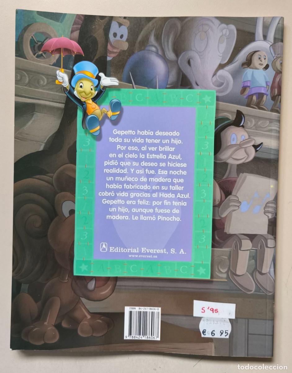 Libros de segunda mano: PINOCHO - WALT DISNEY - EVEREST - Foto 2