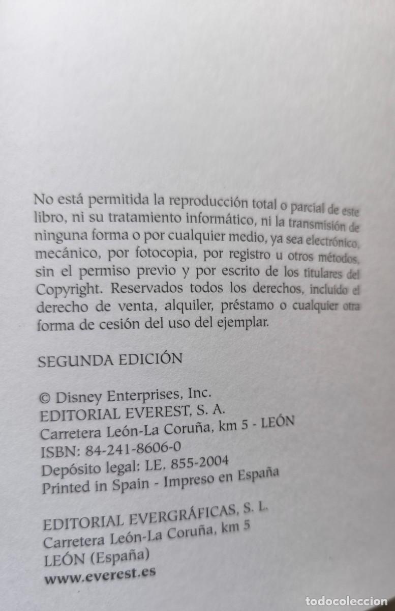 Libros de segunda mano: PINOCHO - WALT DISNEY - EVEREST - Foto 3