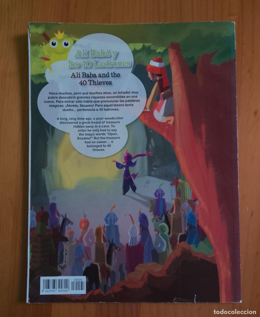 Libros de segunda mano: AL&Iacute; BAB&Aacute; Y LOS 40 LADRONES - EDICI&Oacute;N BILING&Uuml;E ESPA&Ntilde;OL-INGL&Eacute;S. - Foto 2
