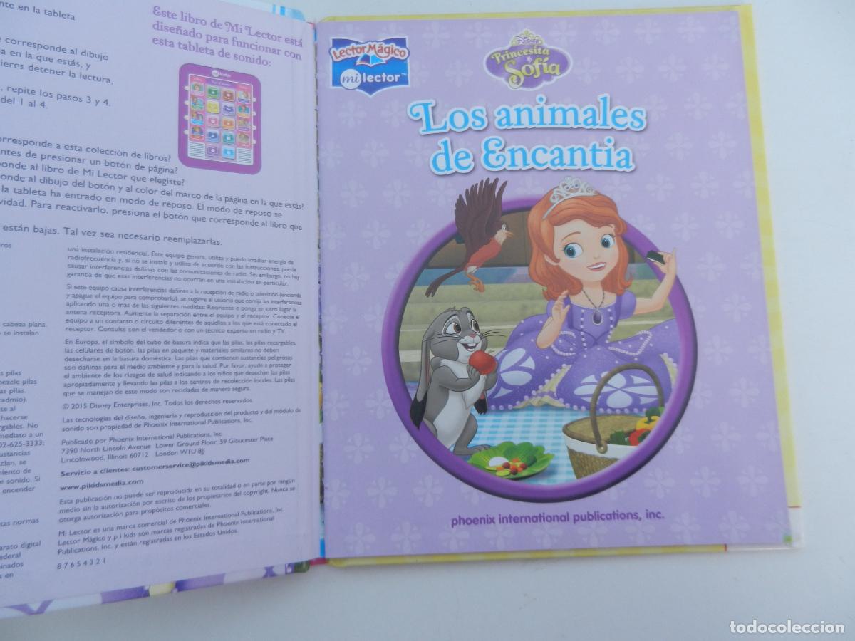 Libros de segunda mano: PRINCESITA SOFIA - LOS ANIMALES DE ENCANTIA -DISNEY JUNIOS 2015 - Foto 2