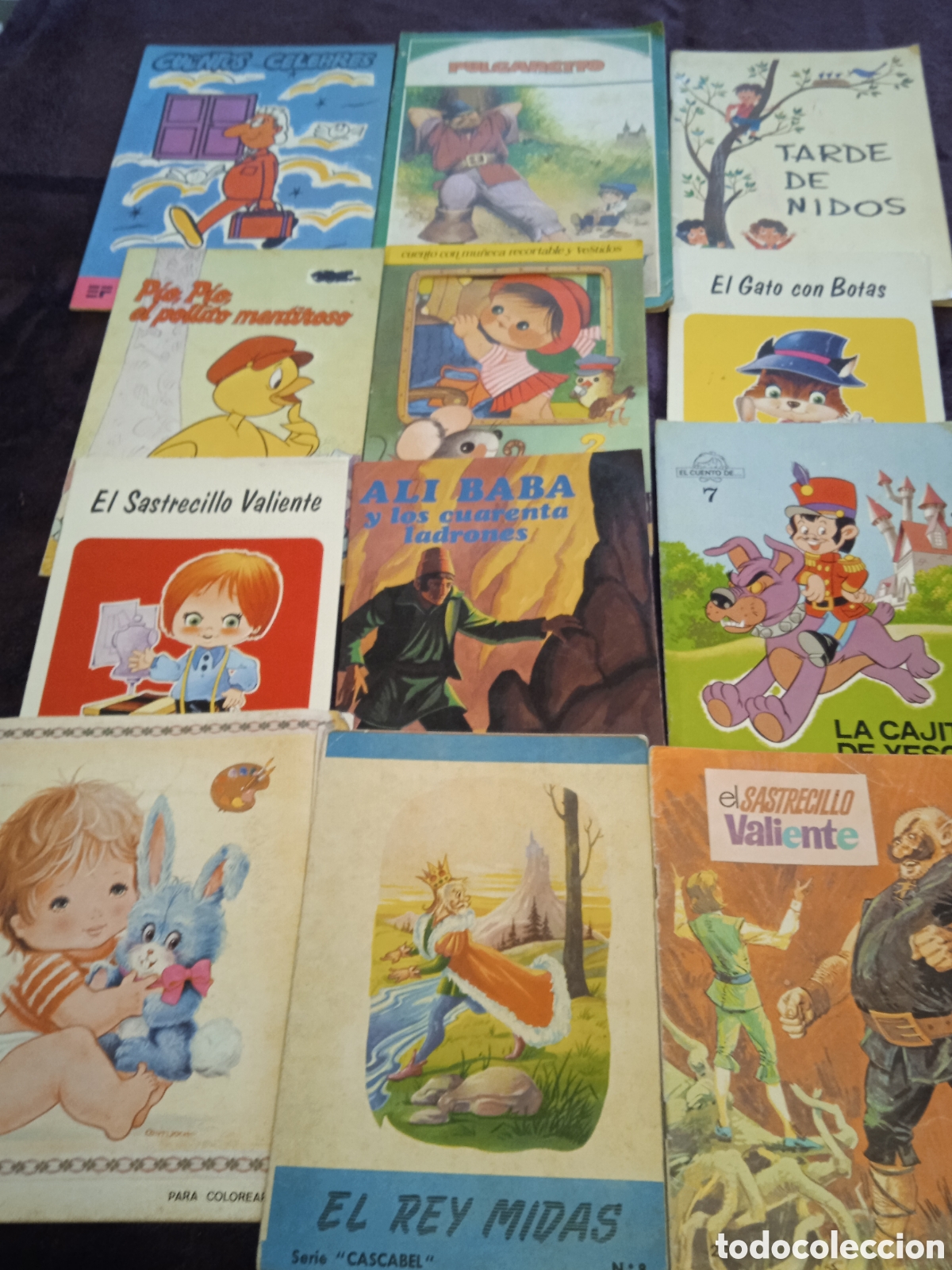 Second hand books: CUENTOS -LOTE DE 12 EJEMPLARES -A&Ntilde;OS 80 - VARIAS EDITORIALES