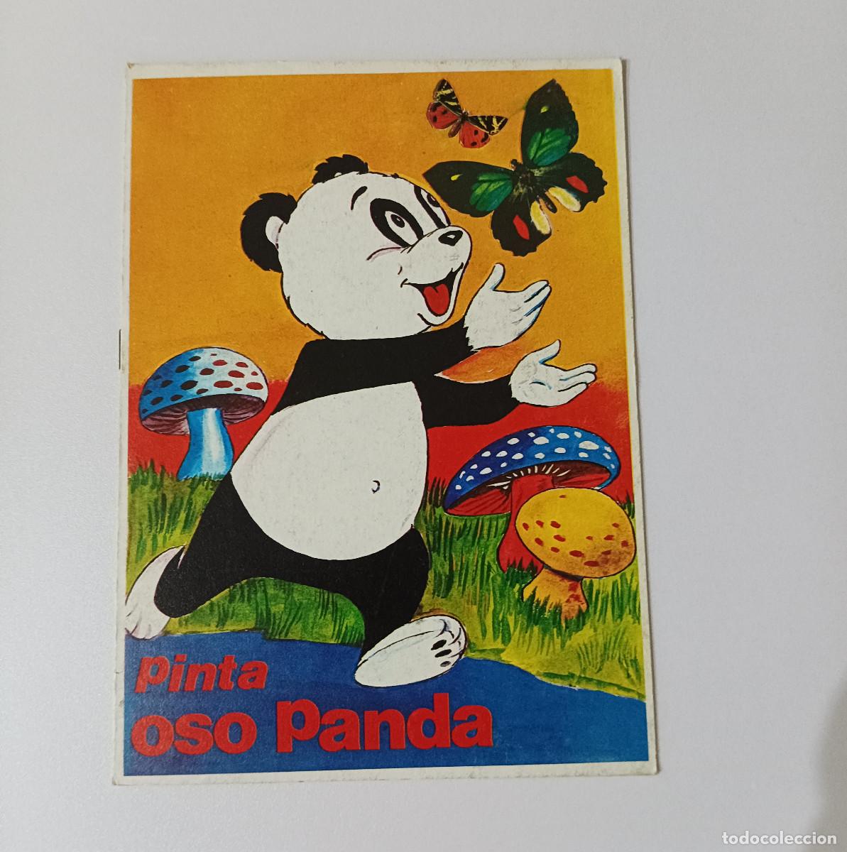 Libros de segunda mano: Cuento para colorear. Pinta Oso panda. ED. VILMAR - Foto 1