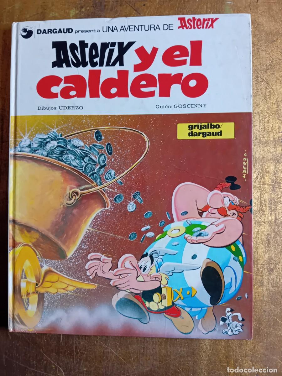Libros de segunda mano: Ast&eacute;rix y el caldero 1985, n 13. - Foto 1