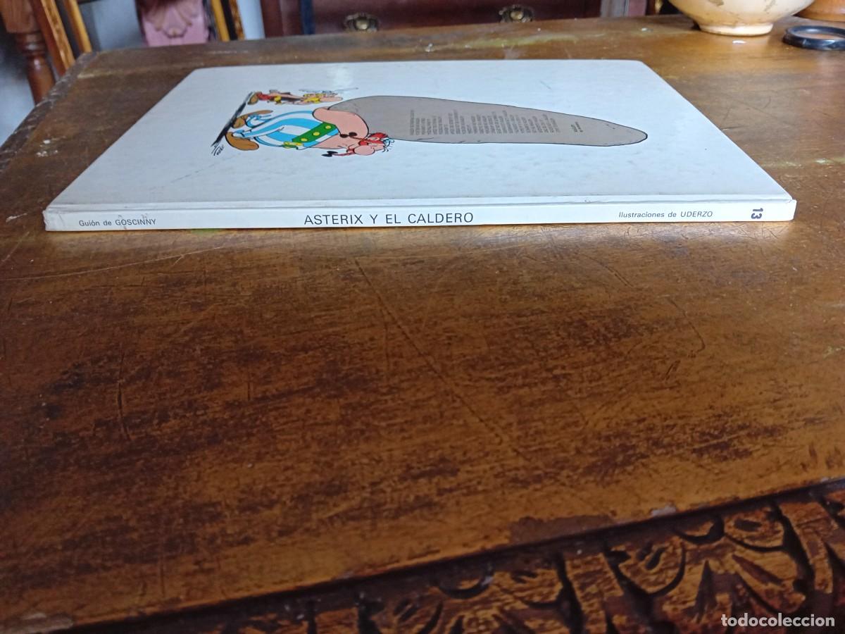 Libros de segunda mano: Ast&eacute;rix y el caldero 1985, n 13. - Foto 9