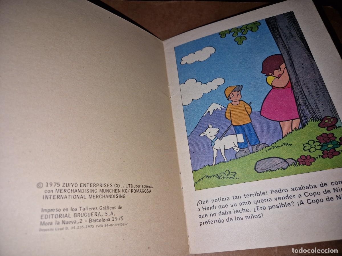 Libros de segunda mano: Cuento Troquelado Heidi Copo de Nieve. Bruguera - Foto 2