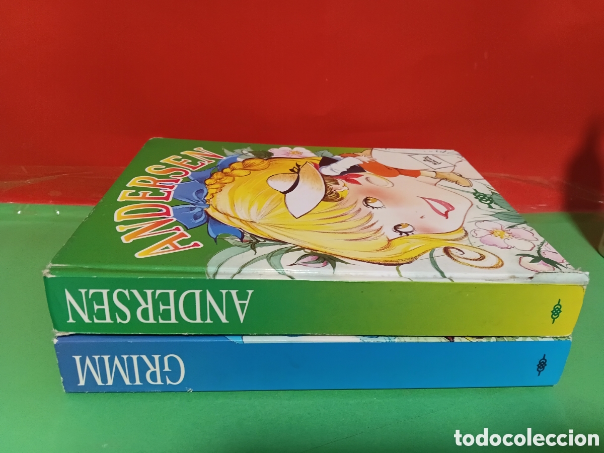 Libros de segunda mano: Dos tomos de cuentos de Andersen y Grimm - Foto 2