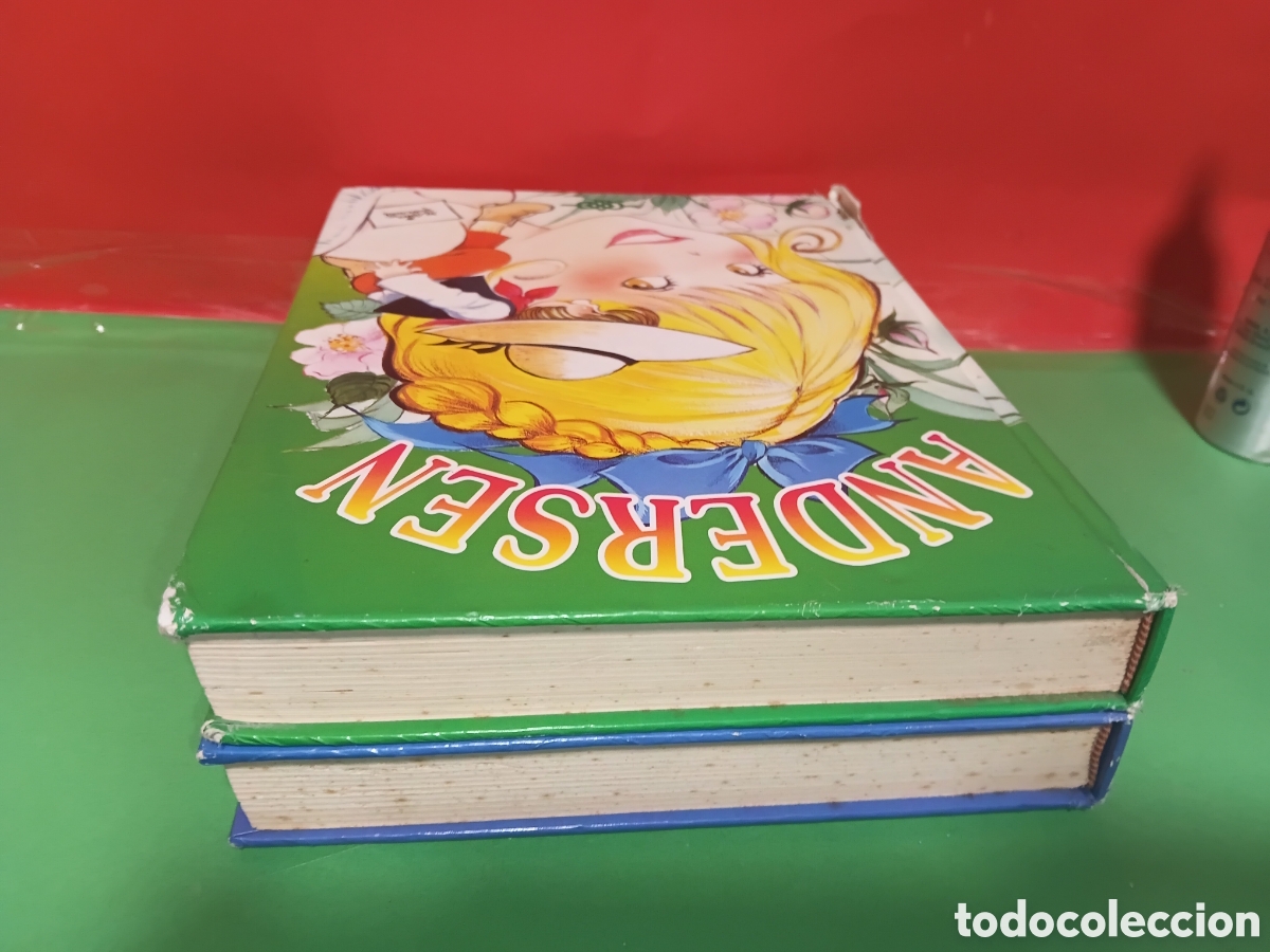 Libros de segunda mano: Dos tomos de cuentos de Andersen y Grimm - Foto 3