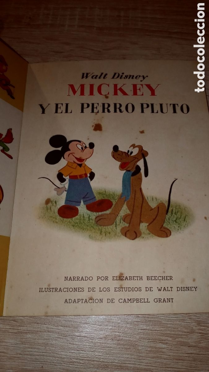 Libros de segunda mano: MICKEY Y PLUTO. PEQUE&Ntilde;O LIBRO DORADO WALT DISNEY - Foto 10