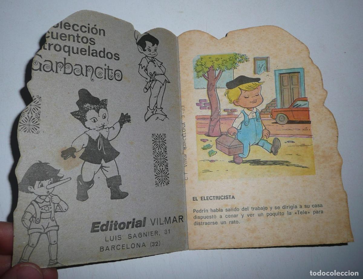 Libros de segunda mano: Cuento troquelado El electricista (Colecci&oacute;n Garbancito, Vilmar Ediciones) - Foto 3