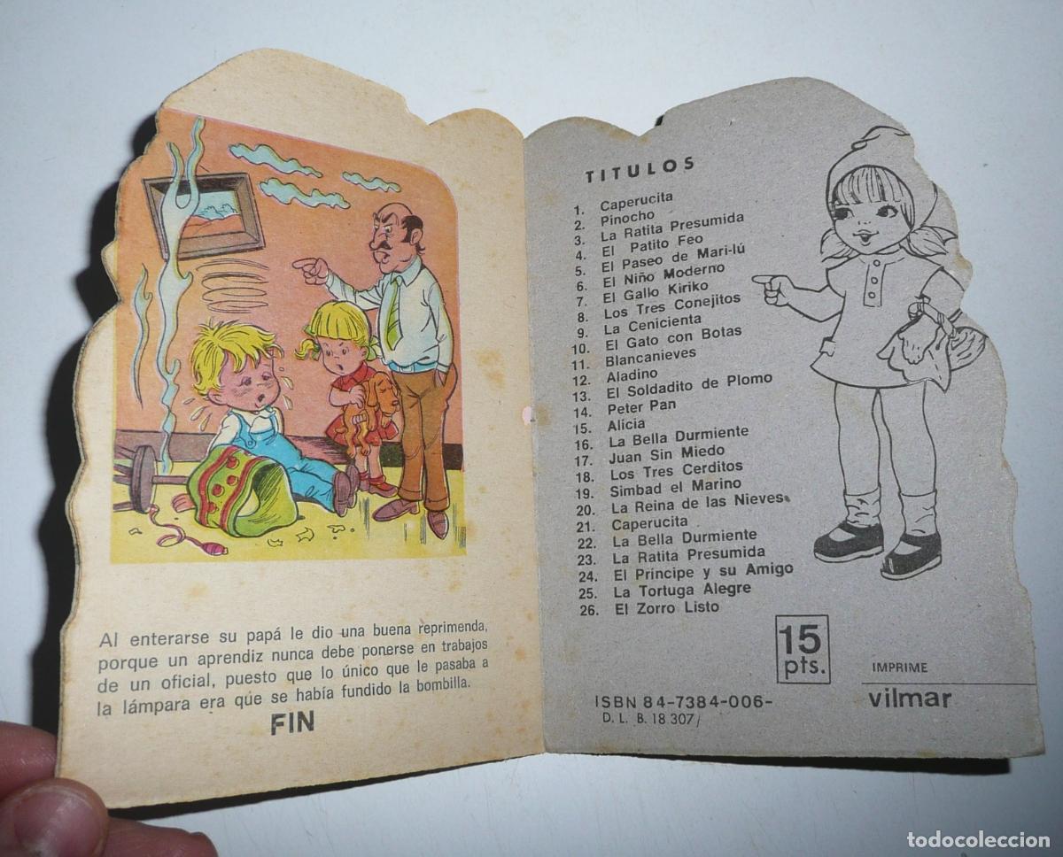 Libros de segunda mano: Cuento troquelado El electricista (Colecci&oacute;n Garbancito, Vilmar Ediciones) - Foto 4