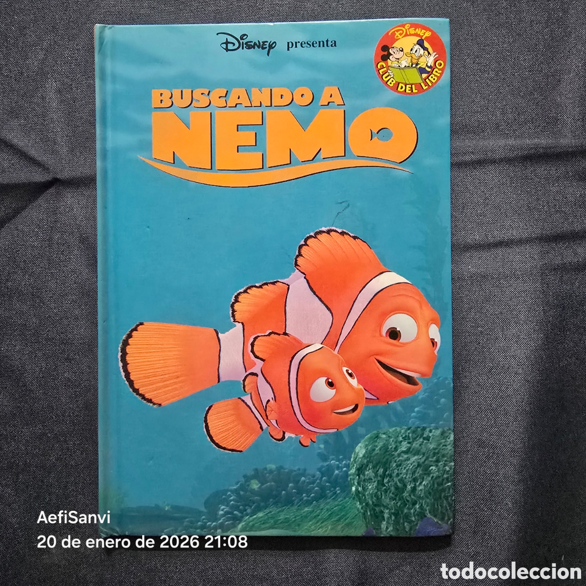 Libros de segunda mano: DISNEY PRESENTA: BUSCANDO A NEMO (CLUB DEL LIBRO, SALVAT) - Foto 1