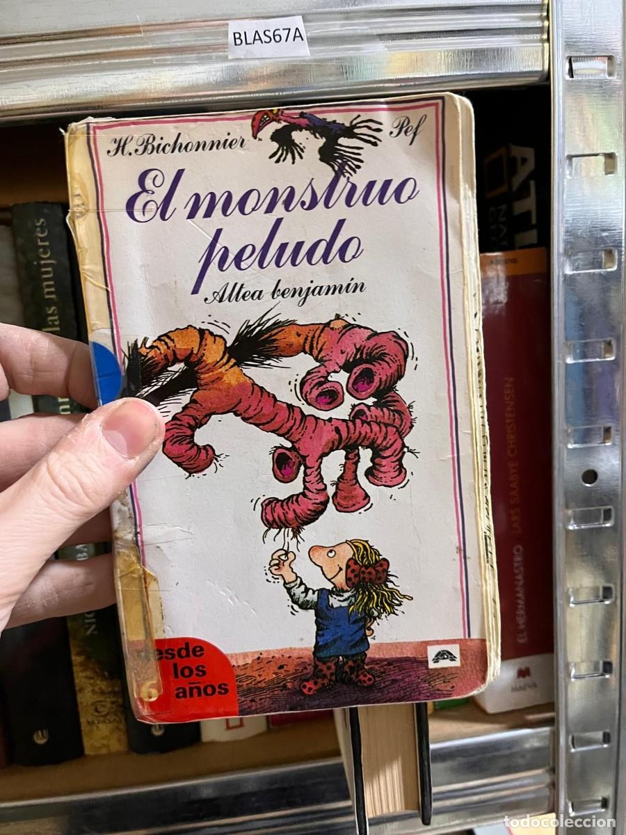 Libros de segunda mano: BLAS67A El monstruo peludo. Altea Benjam&iacute;n. libro usado de biblioteca - Foto 1