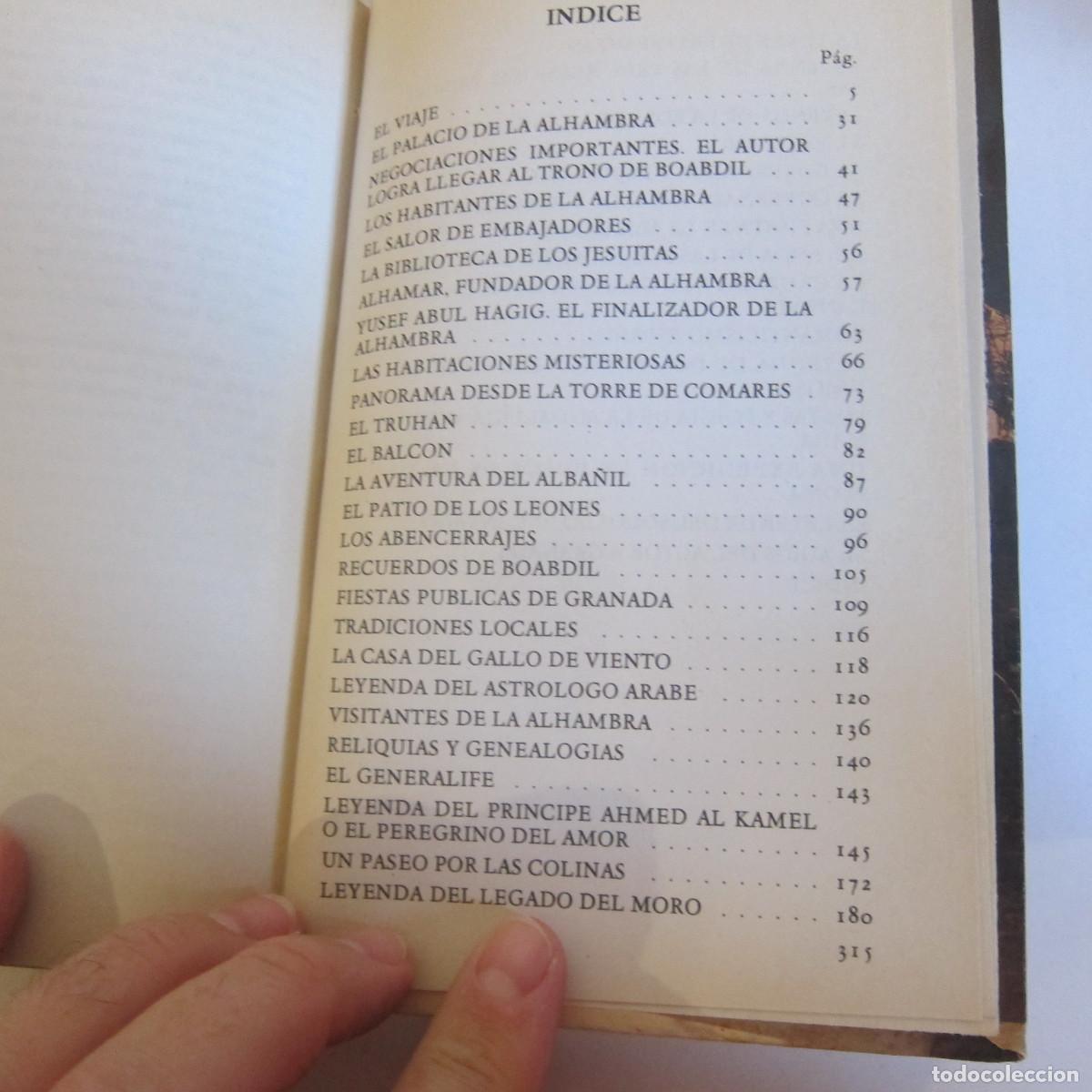 Libros de segunda mano: CUENTOS DE LA ALHAMBRA - WASHINGTON IRVING (EVEREST) CUENTOS - Foto 11