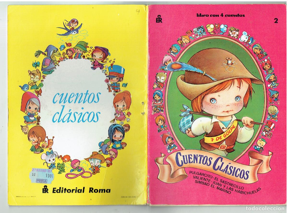Libros de segunda mano: CUENTO. LIBRO CON 4 CUENTOS CL&Aacute;SICO. EDITORIAL ROMA.  (Z/C8) - Foto 2
