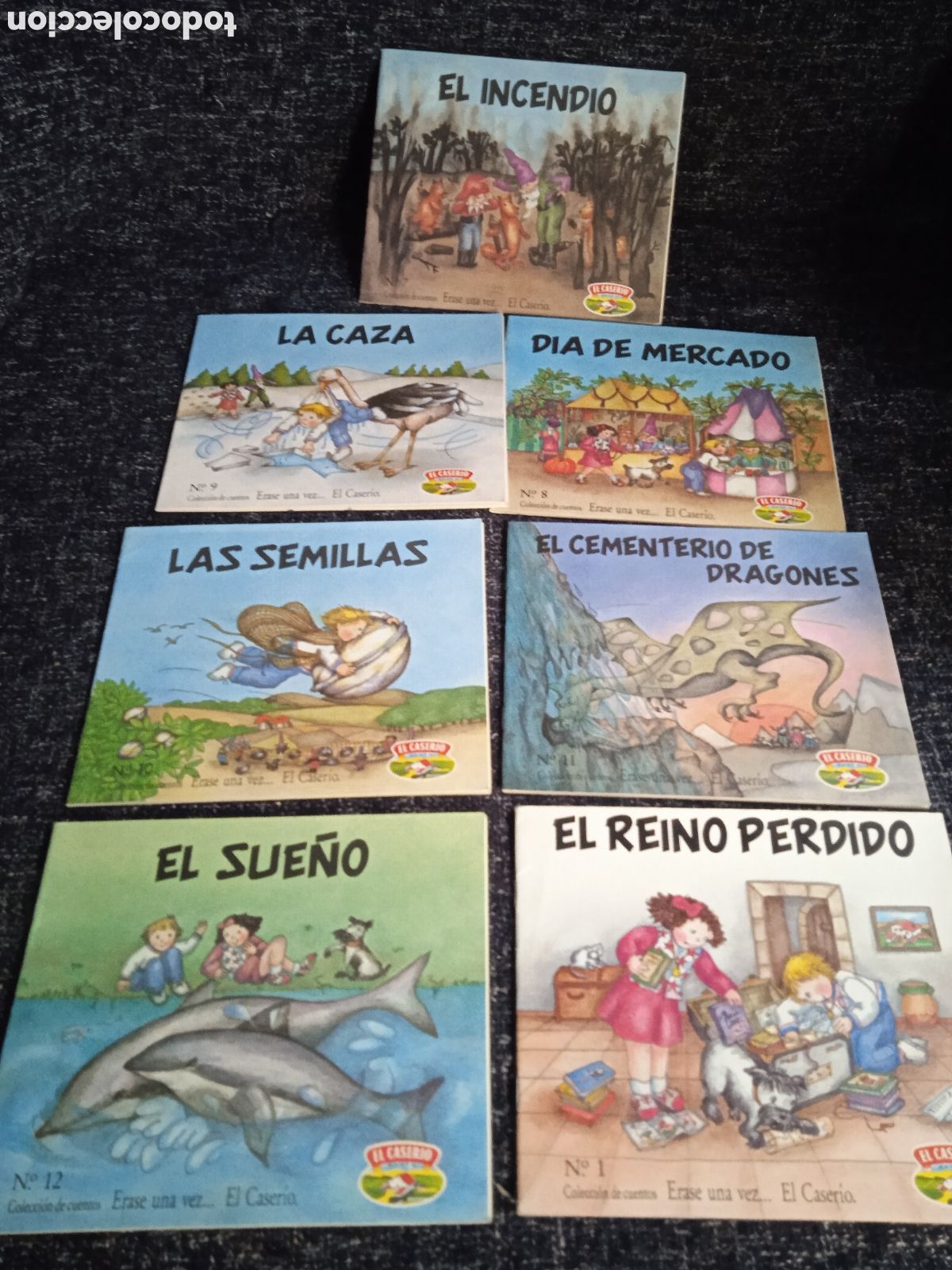 Second hand books: CUENTOS ERASE UNA VEZ DE EL CASERIO LOTE 10 EJEMPLARES