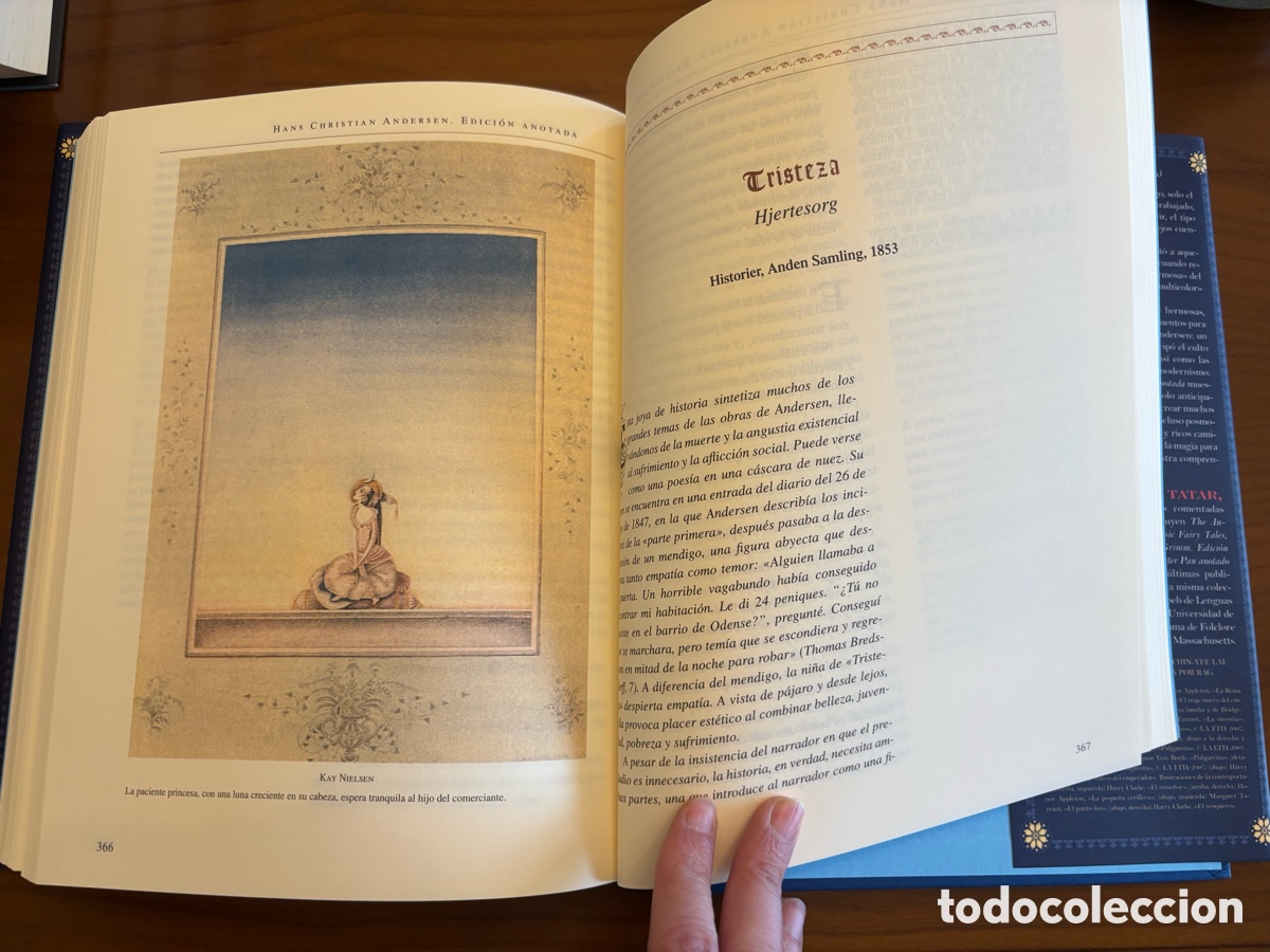 Libros de segunda mano: HANS CHRISTIAN ANDERSEN. Edici&oacute;n anotada. Dibujos de A.Rakcham