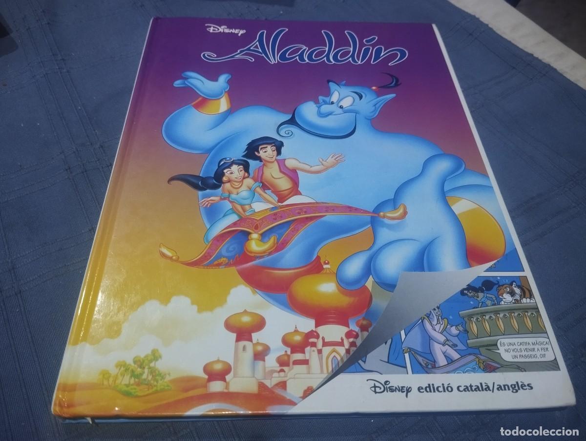 Libros de segunda mano: ALADIN - DISNEY - EDICIO CATAL&Agrave; / ANGL&Egrave;S - BILING&Uuml;E - COMIC - Foto 1