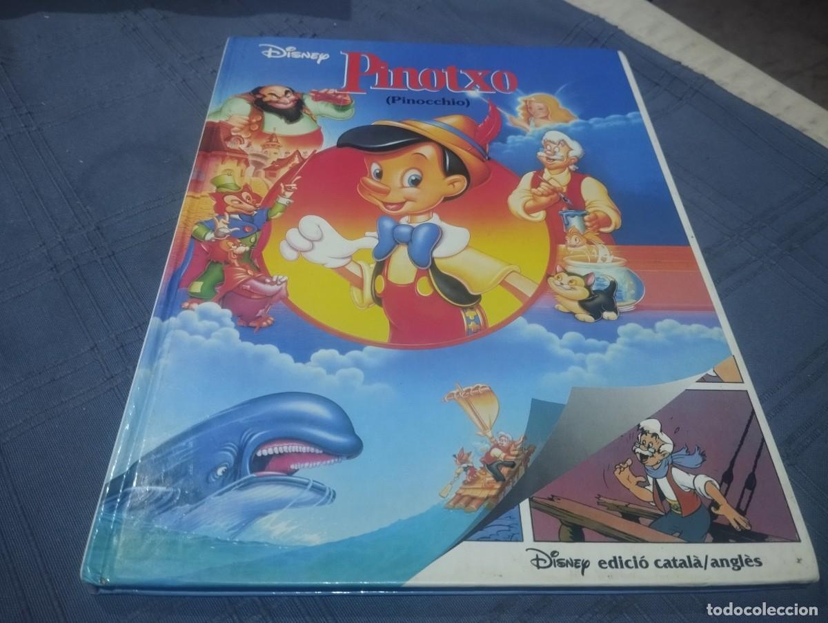 Libros de segunda mano: PINOTXO / PINOCCHIO - DISNEY - EDICIO CATAL&Agrave; / ANGL&Egrave;S - BILING&Uuml;E - COMIC - Foto 1
