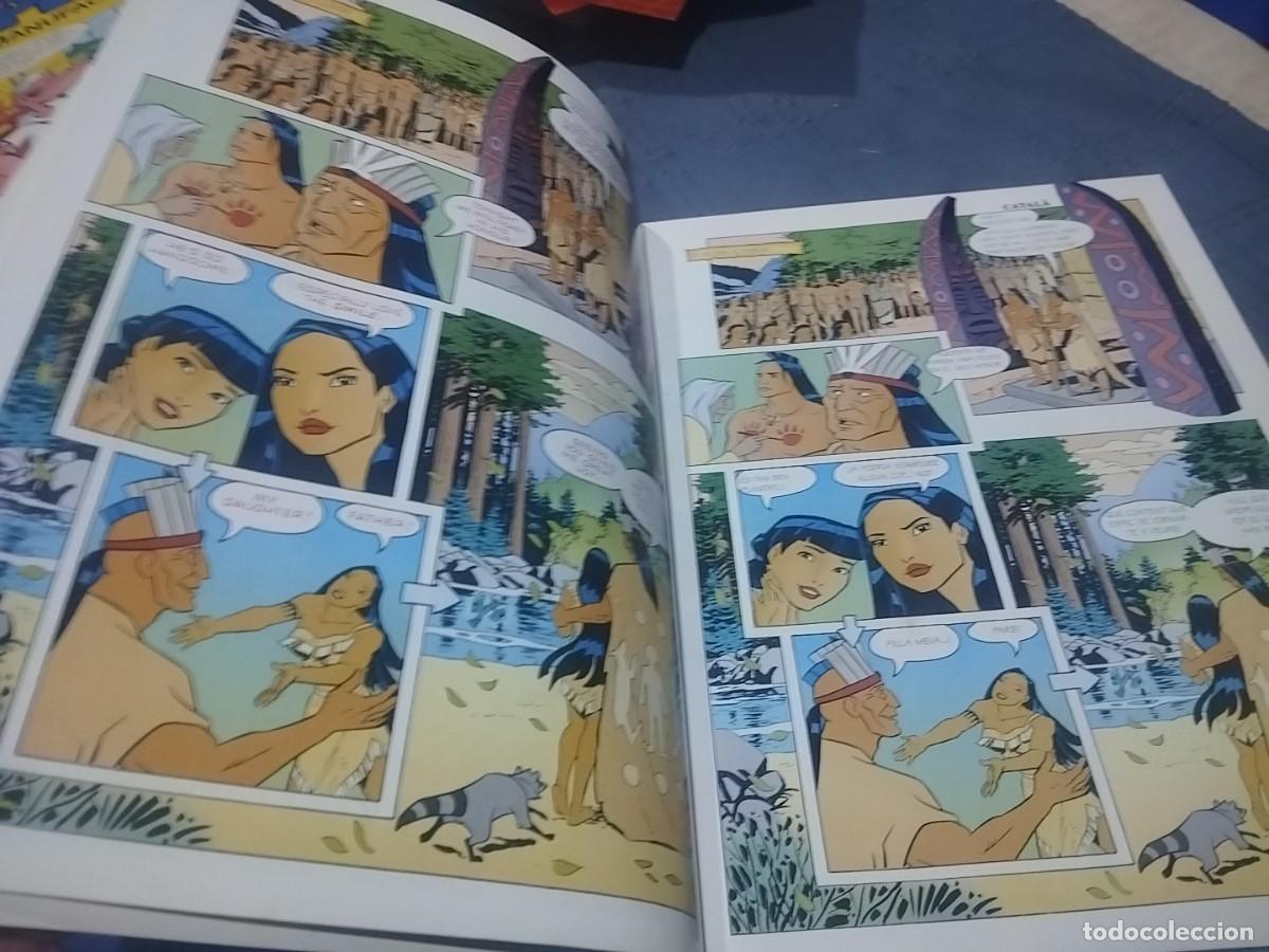 Libros de segunda mano: POCAHONTAS - DISNEY - EDICIO CATAL&Agrave; / ANGL&Egrave;S - BILING&Uuml;E - COMIC - Foto 2
