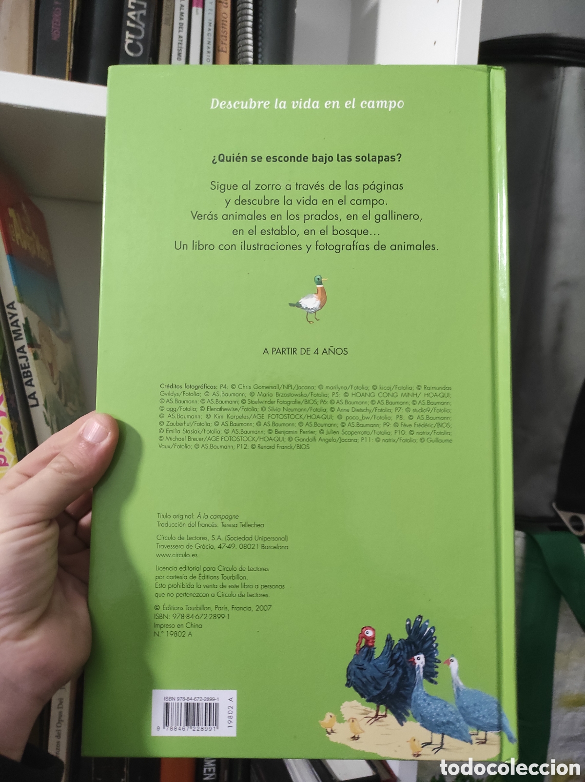 Libros de segunda mano: Una excursi&oacute;n al campo. Baumann - Roederer. C&iacute;rculo de lectores. 2007 (PEDIDO MINIMO 5&euro;) - Foto 2